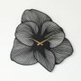 Wallity Azalea Metal Wall Clock APS039 49 - Negro
